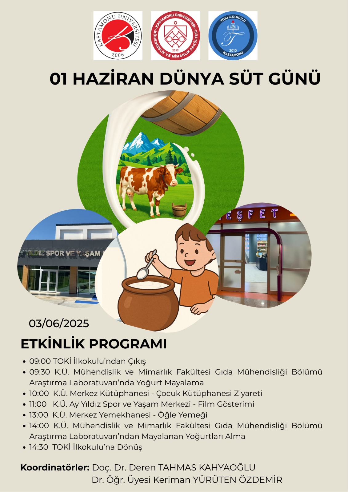 1 Haziran Dünya Süt Günü Etkinliği